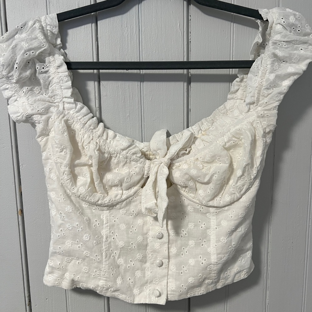 PRINCESS POLLY WHITE TOP